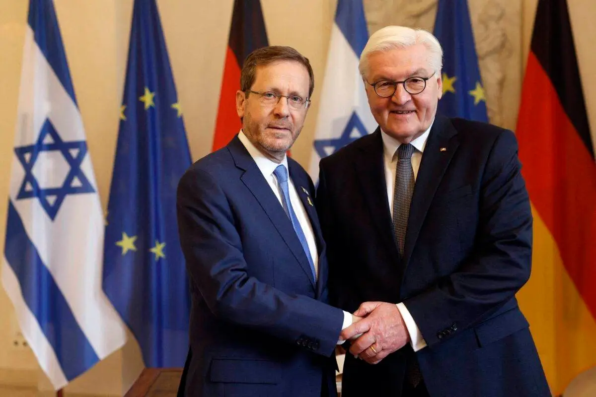 German, Israeli presidents discuss Gaza conflict, diplomatic efforts for ceasefire