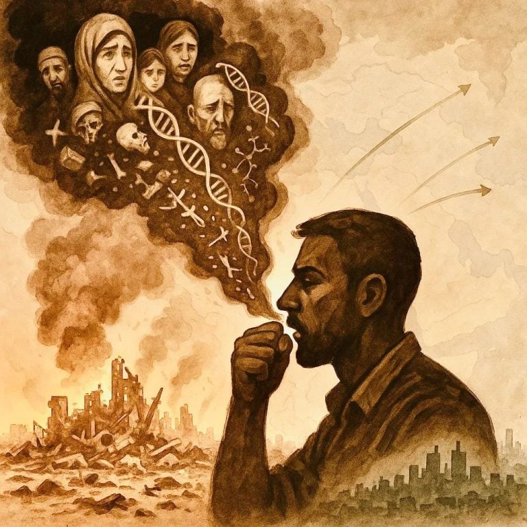War Dust and Collateral Inhalation: Israel Breathes in Gaza’s Dust
